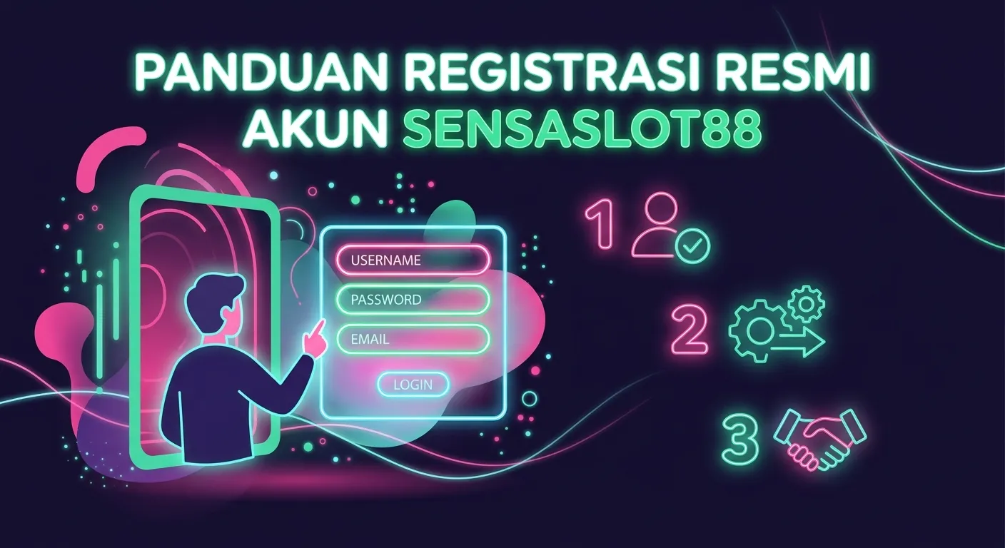 Panduan Registrasi Resmi Akun Sensaslot88